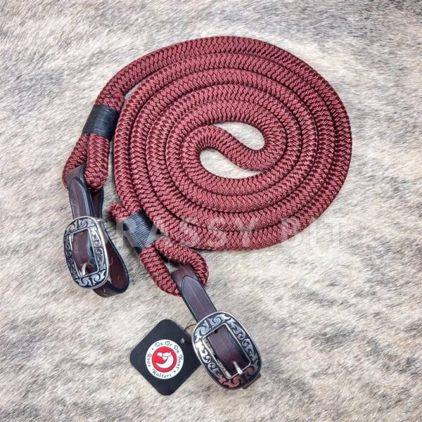 DODK Yacht Rope Connected Reins w/ Jeremiah Watt Buckles