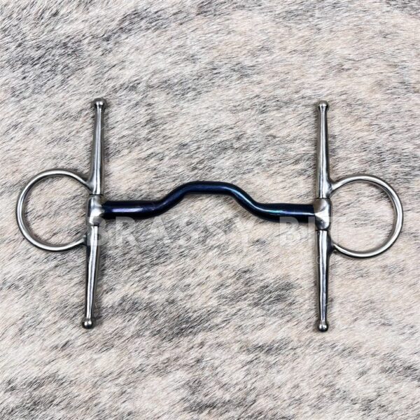 5.5" Bombers Style Ported Full Cheek Snaffle