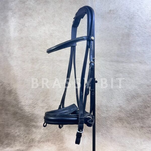 O/S Sommer Dressage Snaffle Bridle w/ Crank Noseband