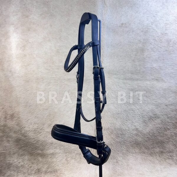 F/S Aramas Dressage Bridle w/ Stubben Crank Noseband