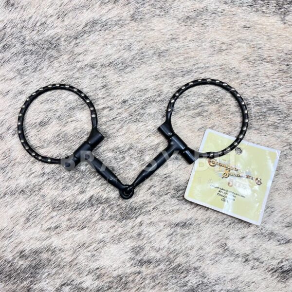 5" Colorado Saddlery Dotted Western D Snaffle