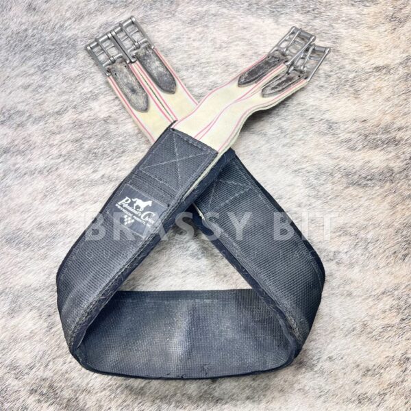 46" Professional's Choice Double Elastic English Girth