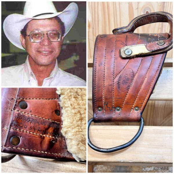 Ralph Shimon Bareback Bronc Rigging Owned by Pro Rodeo Cowboy Rod Staudinger