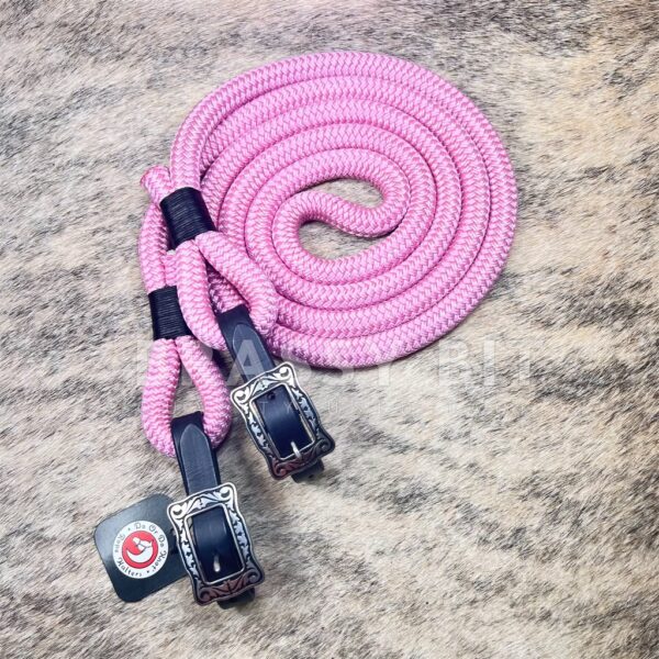 Custom Yacht Rope Connected Reins w/ Jeremiah Watt Buckles