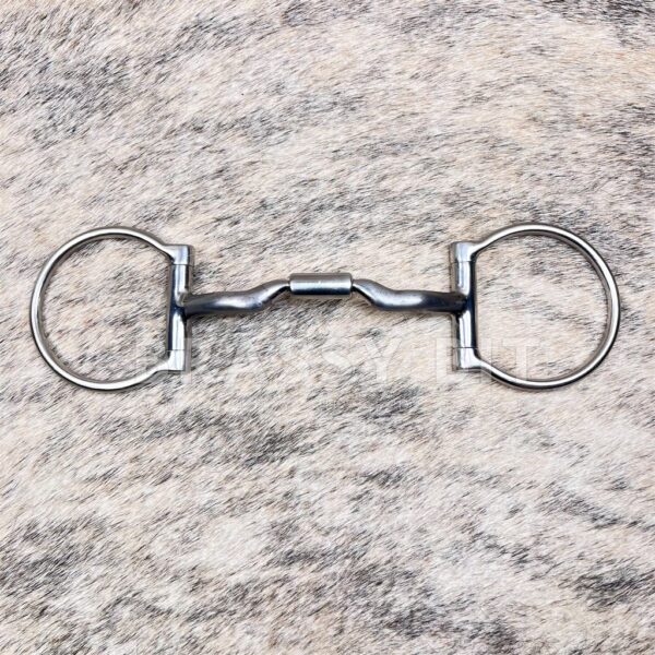 5.25" Myler Western D Low Port Comfort Snaffle