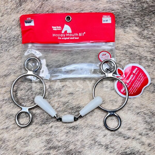 5.25" Happy Mouth Three Ring Elevator Gag w/ Lozenge