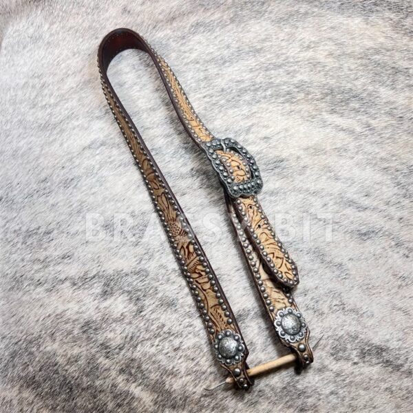 Running Roan Tack Custom Bling Western Headstall