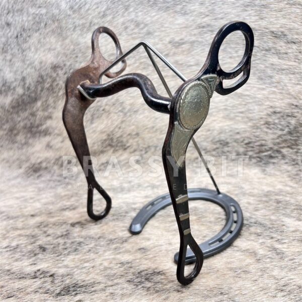 5” Vintage Silver Concho Curb Bit