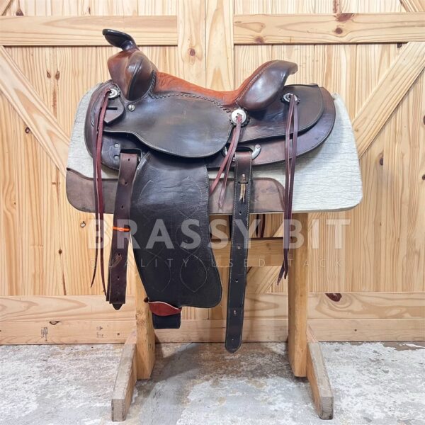 14.5" Vintage M. L. Leddy's Vintage Ranch Saddle