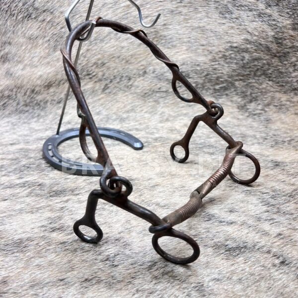 5.25" Dutton Gag Combo Bit w/ Wire Noseband