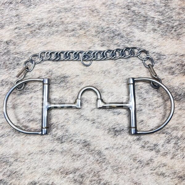 5.25" Reinsman Correction D English Bit w/ Hooks