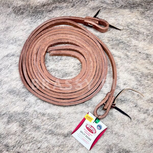 100" Weaver Extra Heavy Leather Split Reins