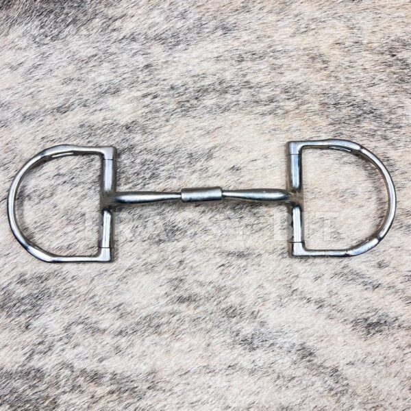 5.25" Myler D Ring Comfort Snaffle w/ Hooks