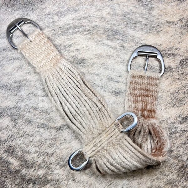34” Mohair Cinch w/ Roy Robinson & Tristan Mahoney Marked Buckles