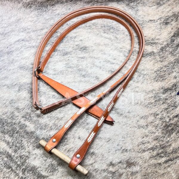 95" Champion Turf Leather Romel Reins