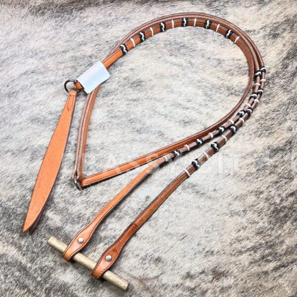 96" Champion Turf Leather Romel Reins