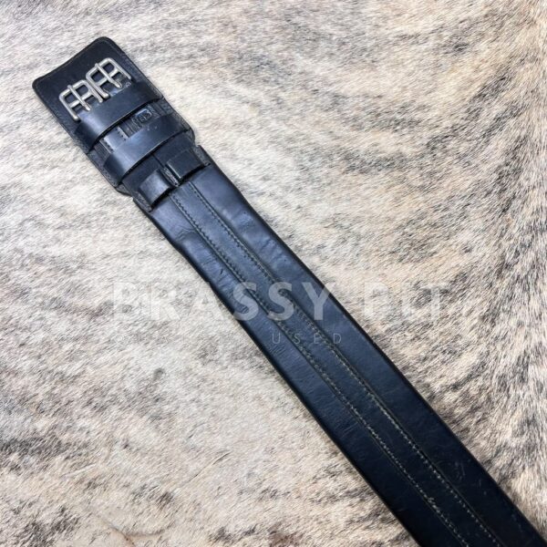 33" Double Elastic Leather Dressage Girth