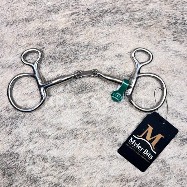 5" Myler French Link Baucher Snaffle Bit