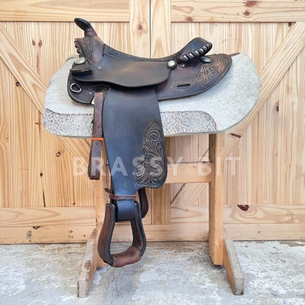 15” Vintage Jim Dandy Equitation Saddle