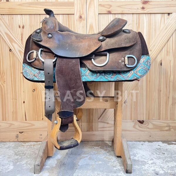 15.5" Silver Mesa Training Saddle