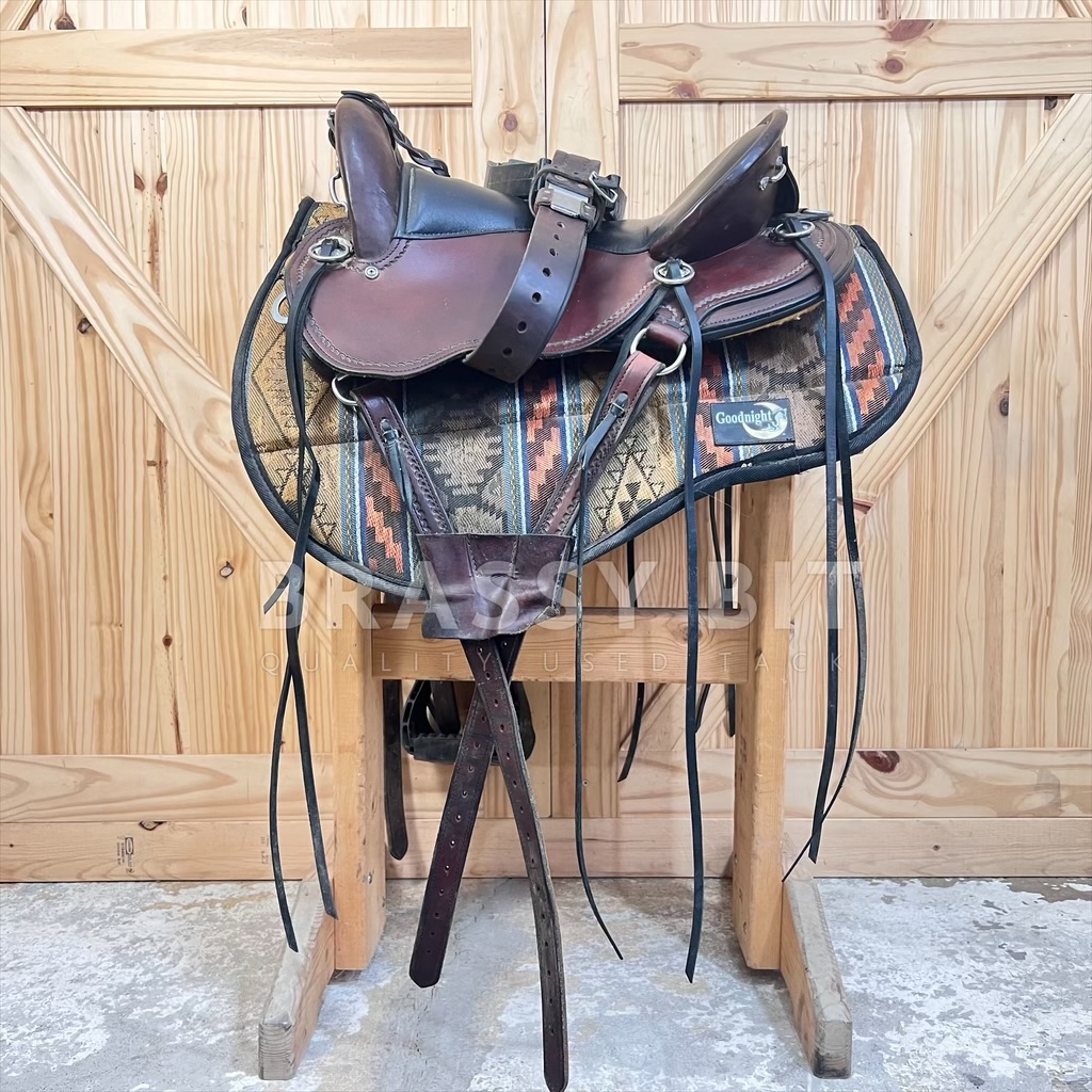 16″ Circle Y Flex2 Julie Goodnight Cascade Crossover Trail Saddle