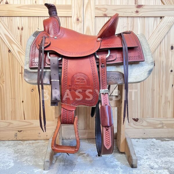 16" Dakota Saddlery A Fork Ranch Saddle