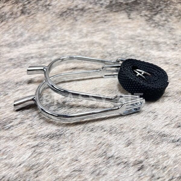 Prince of Wales English Spurs w/ Straps