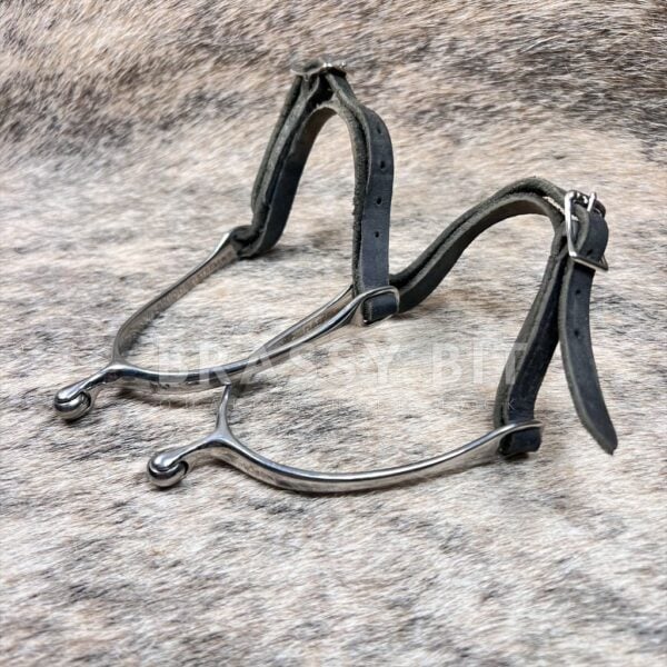 Stubben Soft Touch Roller English Spurs w/ Straps