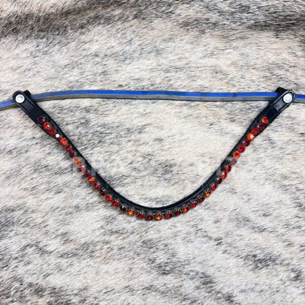 F/S Montar Crystal Bling English Bridle Browband