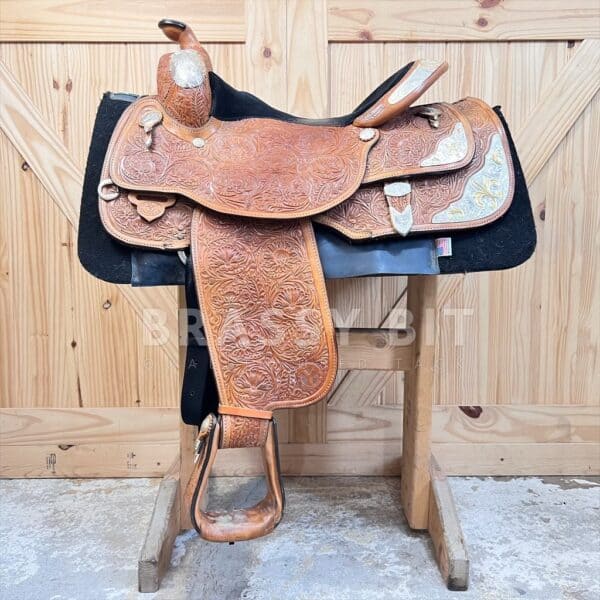 15.5" Circle Y Equitation Show Saddle