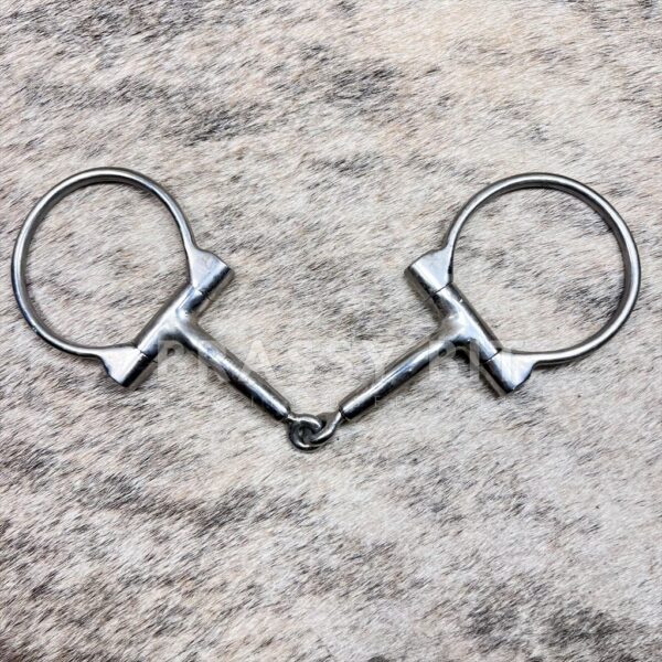 Robart Adjustable Western D Snaffle