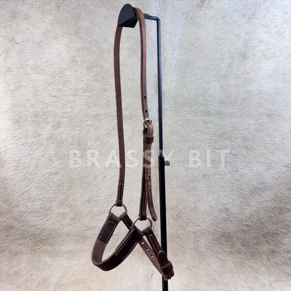 Schutz Bros Hermann Oak Leather Caveson Noseband