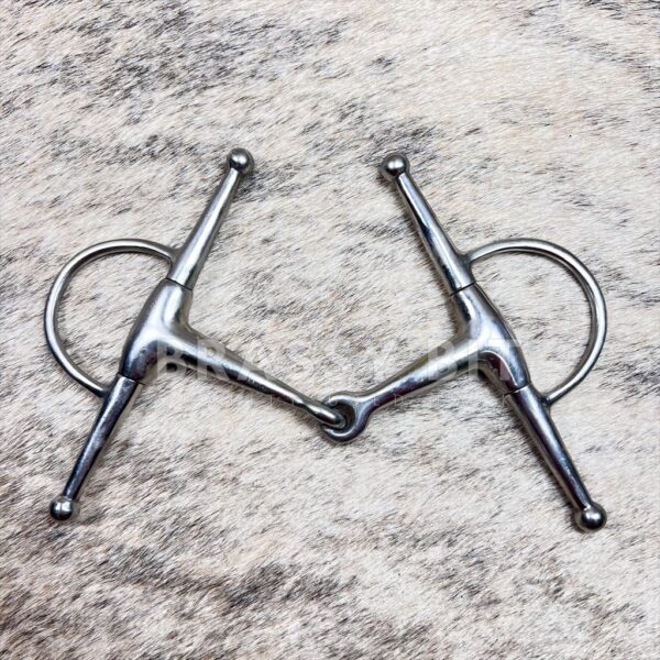 5.25" Full Cheek Snaffle Bit