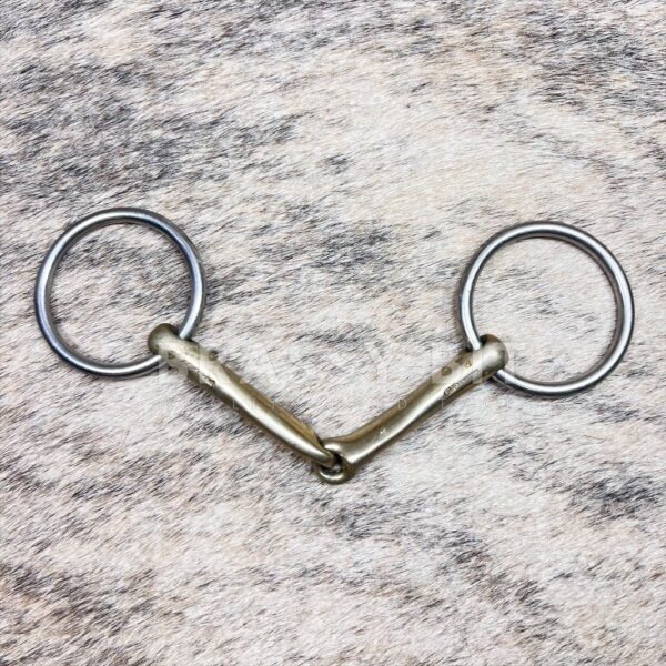 5.25" Herm Sprenger Sensogan NovoContact Bradoon Snaffle