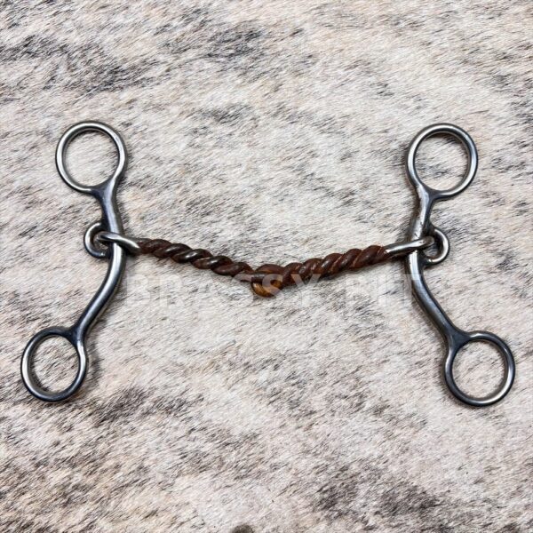 5.5" Reinsman Sharon Camarillo Lil Mighty Twisted Short Shank Bit