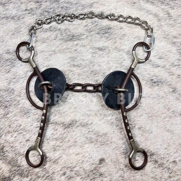 5" Martha Josey Chain Mouth Long Shank Bit