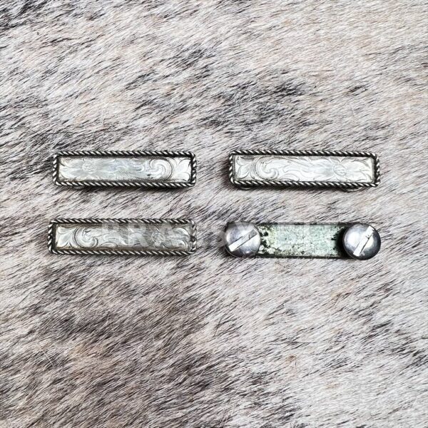 Alpaca Silver Concho Plates