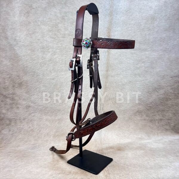 F/S Jubilee Custom Leather Bitless Bridle