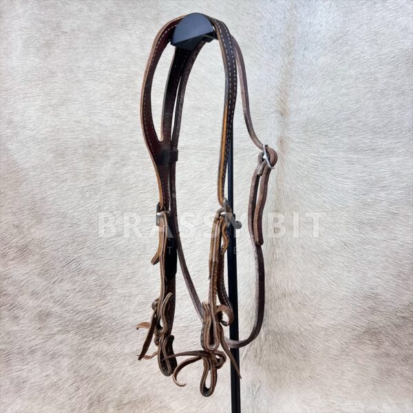 Heavy Leather Combo Bit Headstall