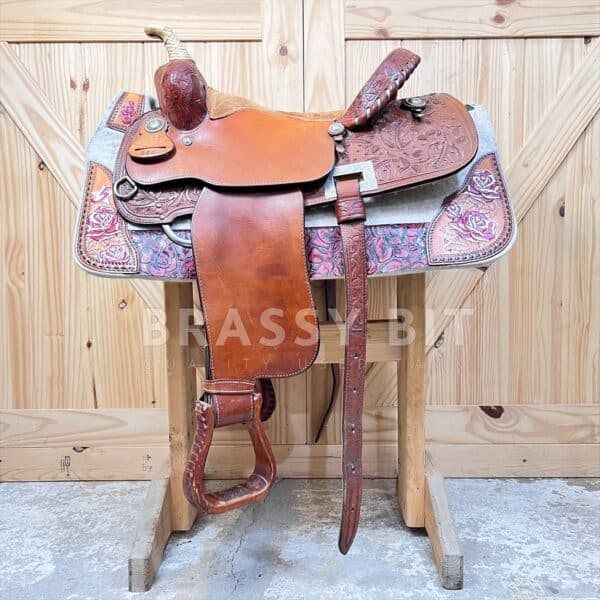 14.5" Longhorn by Billy Cook All Around Western Saddle