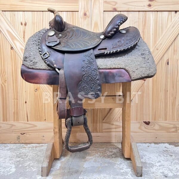 14" Vintage Silver Royal All Around Saddle