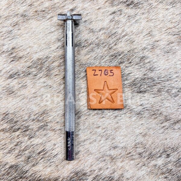 Craftool Leather Stamping Tool Z-785 Large Star Stamp