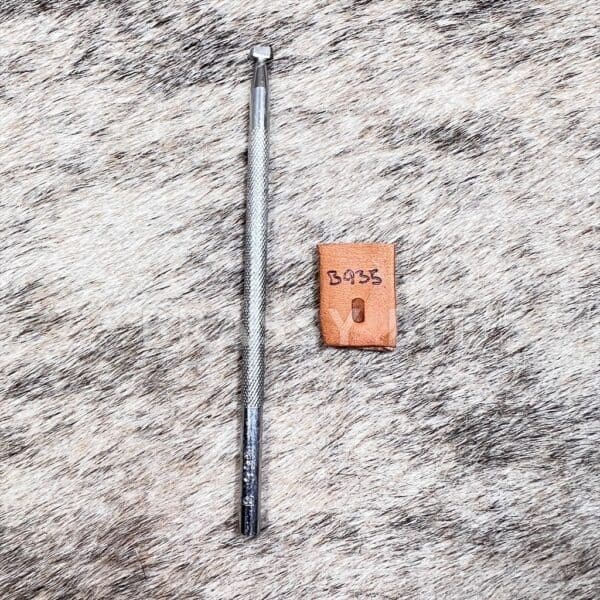 Vintage Craftool USA Leather Stamping Tool B935 Smooth Beveler