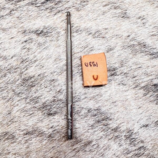Crafttool Leather Stamping Tool U851 Rounded Mules Foot Stamp