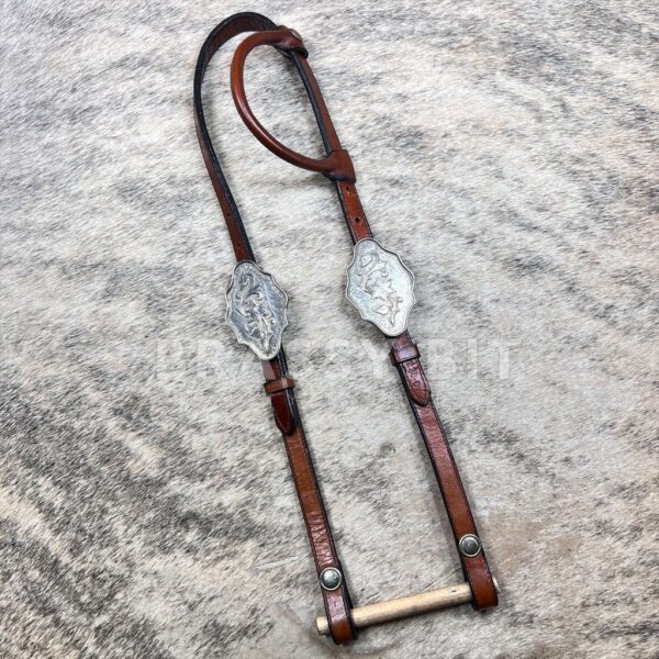 Circle Y Vintage Silver Show Headstall