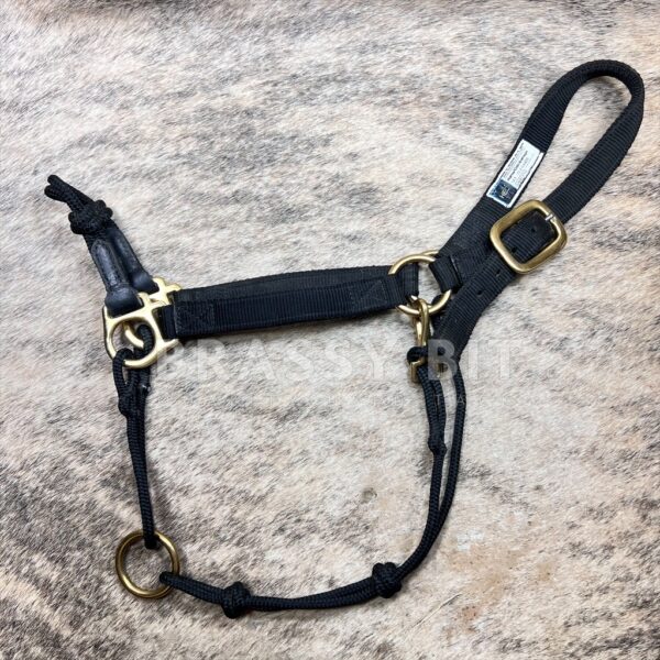 Horse Education Company Nylon Hybrid Halter