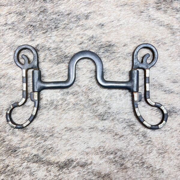 5.25" Fancy Short Shank Western Curb Bit