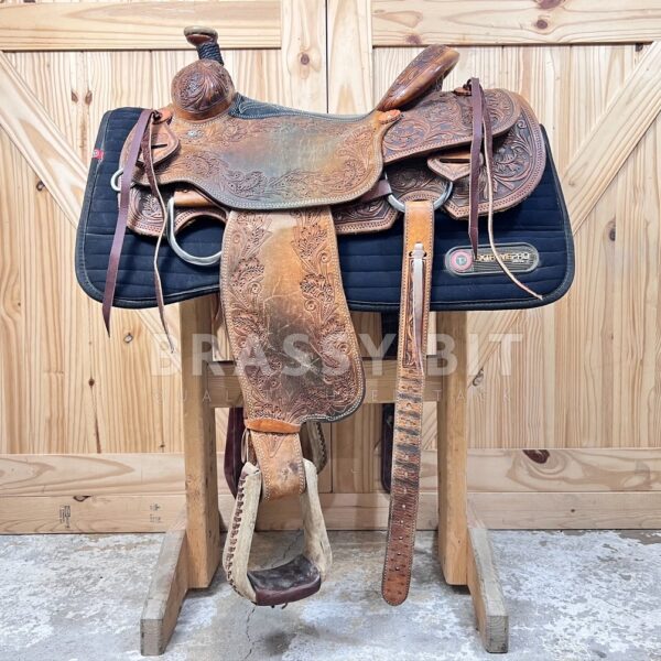 14.5" Reinsman Roping Saddle