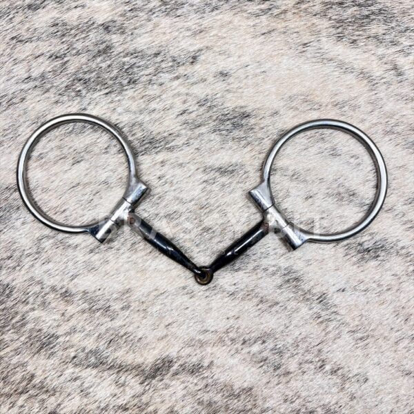 5" Sweet Iron Western D Ring Snaffle