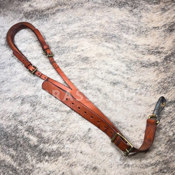 Amish Made Adjustable Leather Crupper